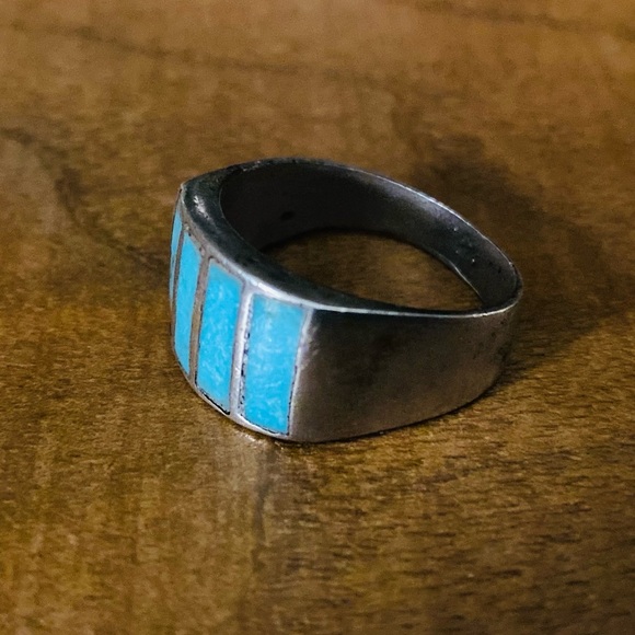 Tourquois Ring sz10 - Picture 2 of 3